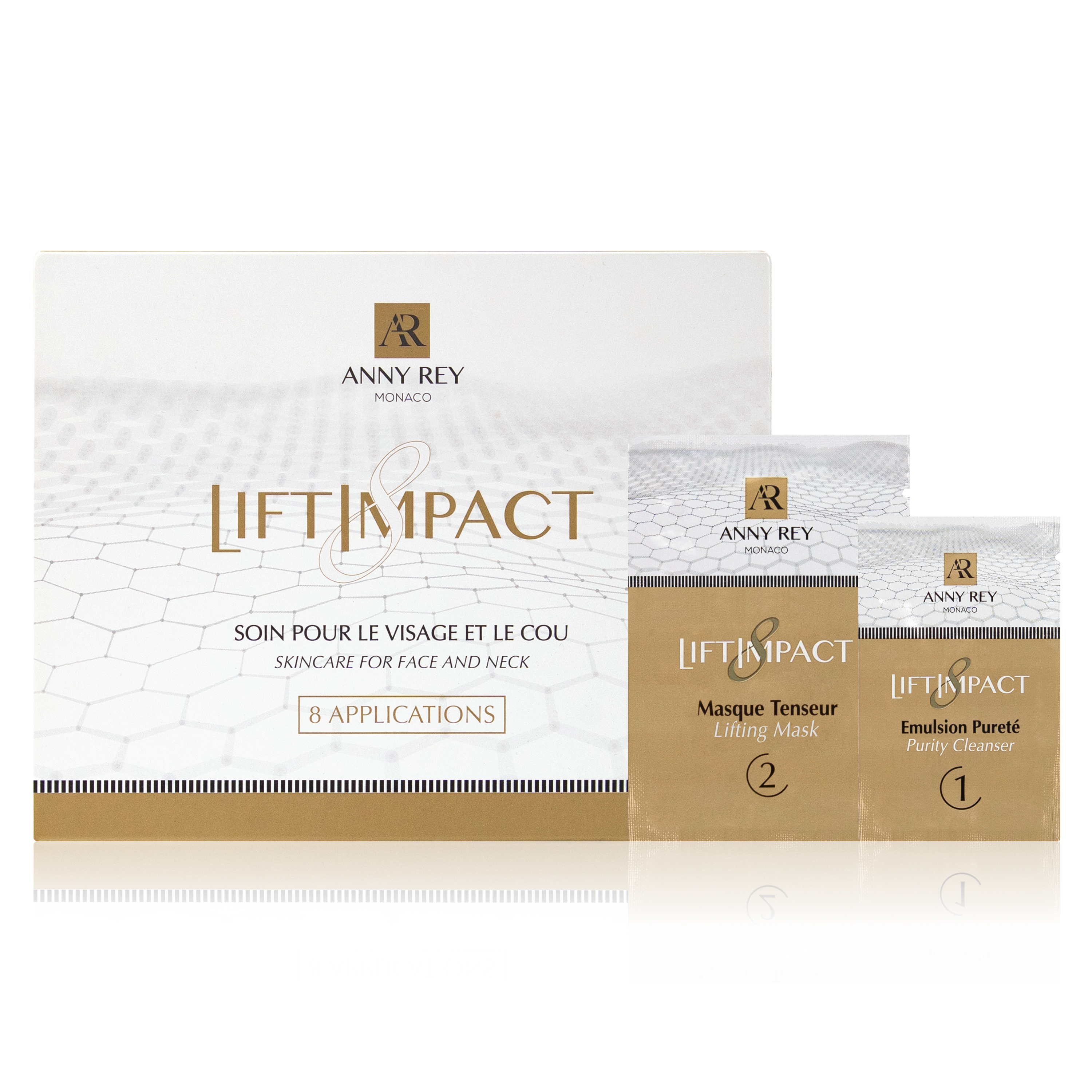 Lift Impact 8 ANNY REY Programma per la cura della pelle del viso e del collo