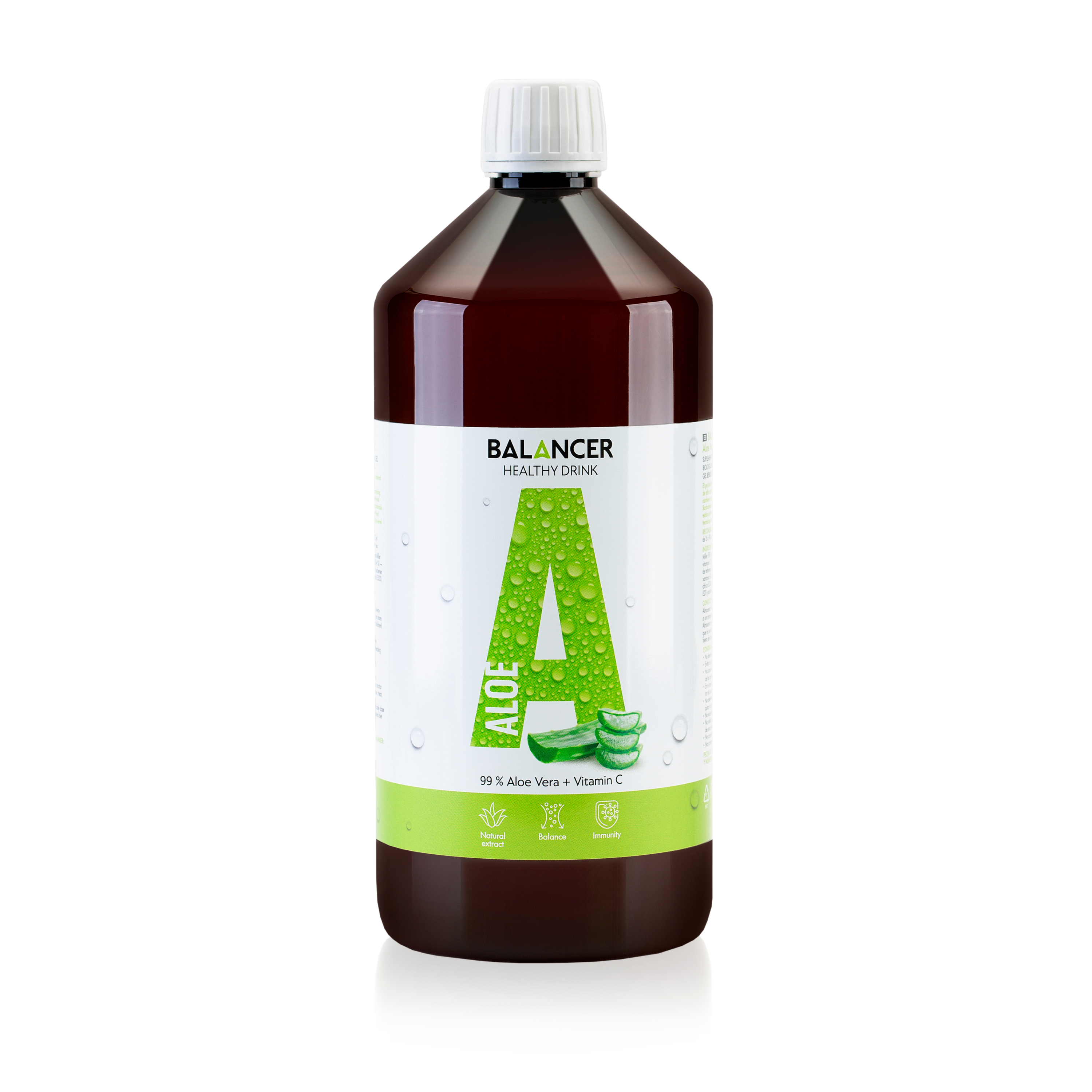 Gel da bere BALANCER Aloe Vera & Vitamin C con aloe e vitamina C, 1000 ml