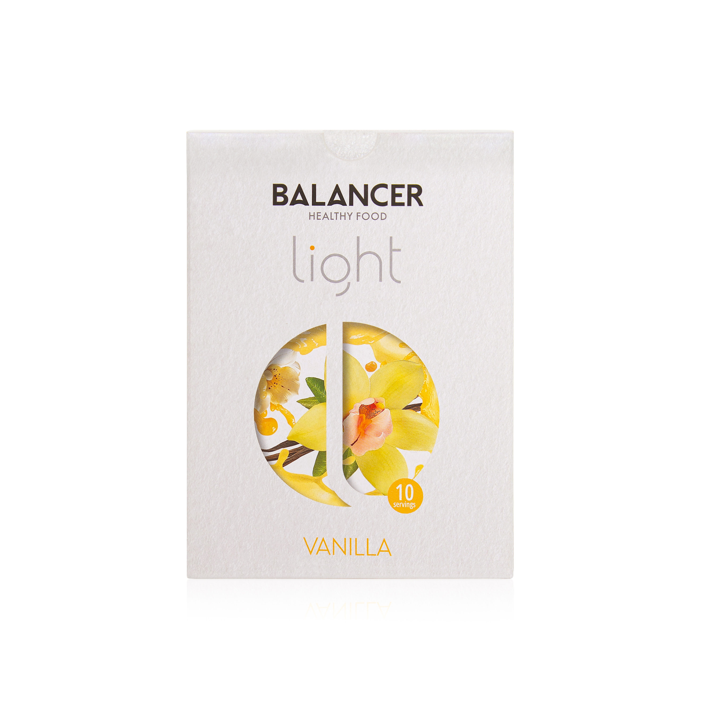 კოქტეილი BALANCER LIGHT ვანილის გემოთი, 10 პაკეტი