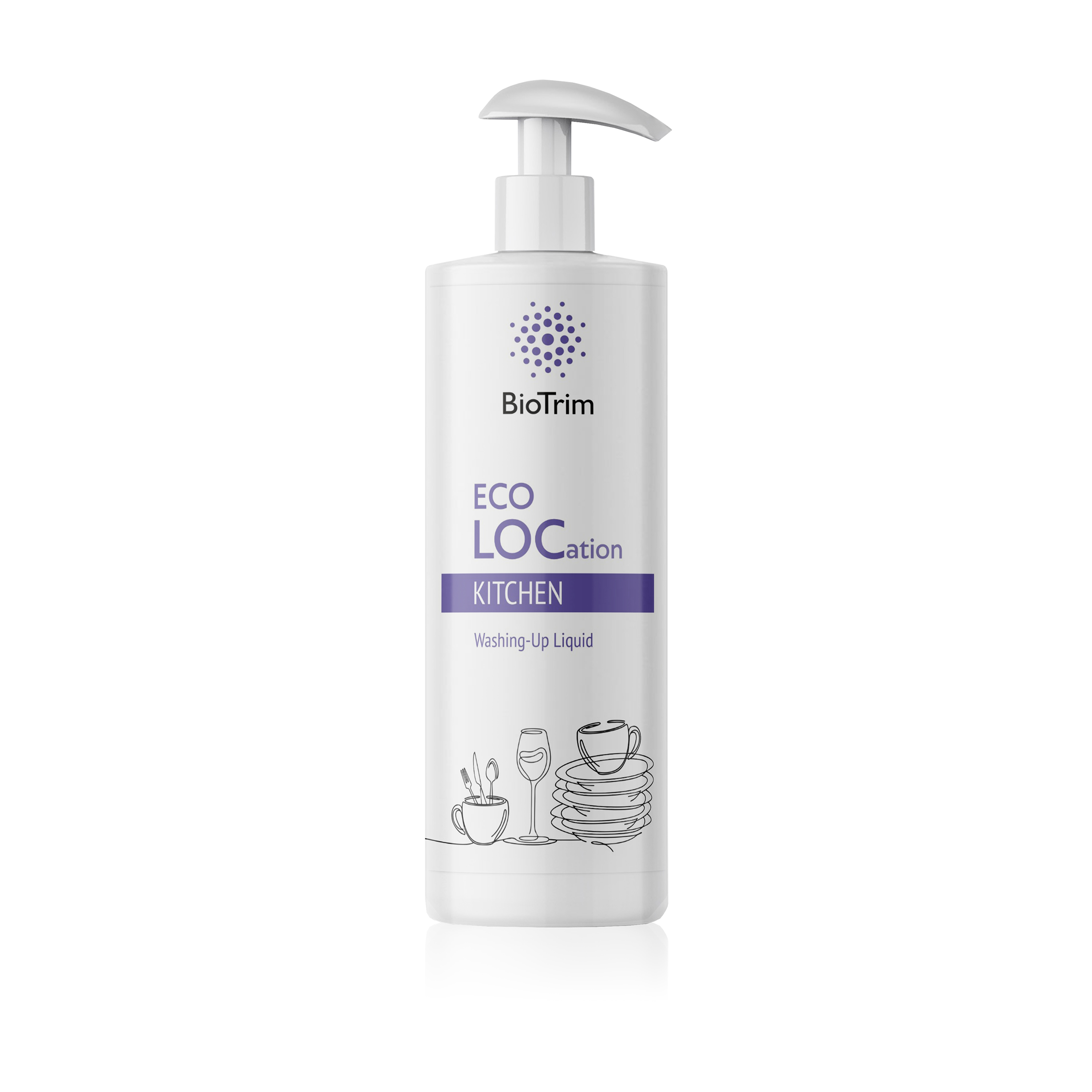 BioTrim EKOLOKASYON MUTFAK bulaşık deterjanı, 400 ml