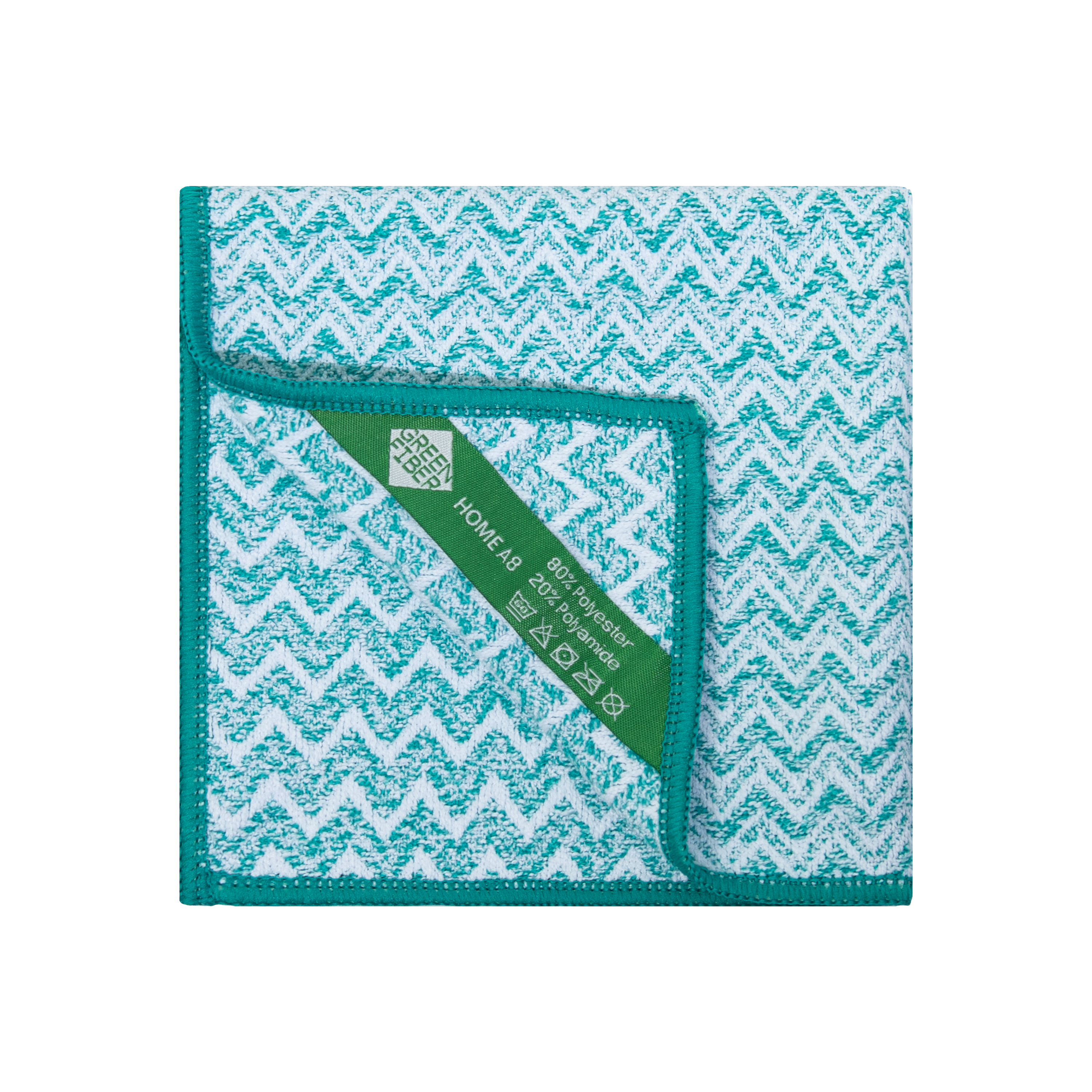A gift set of fibers for daily cleaning Green Fiber HOME GIFT SET