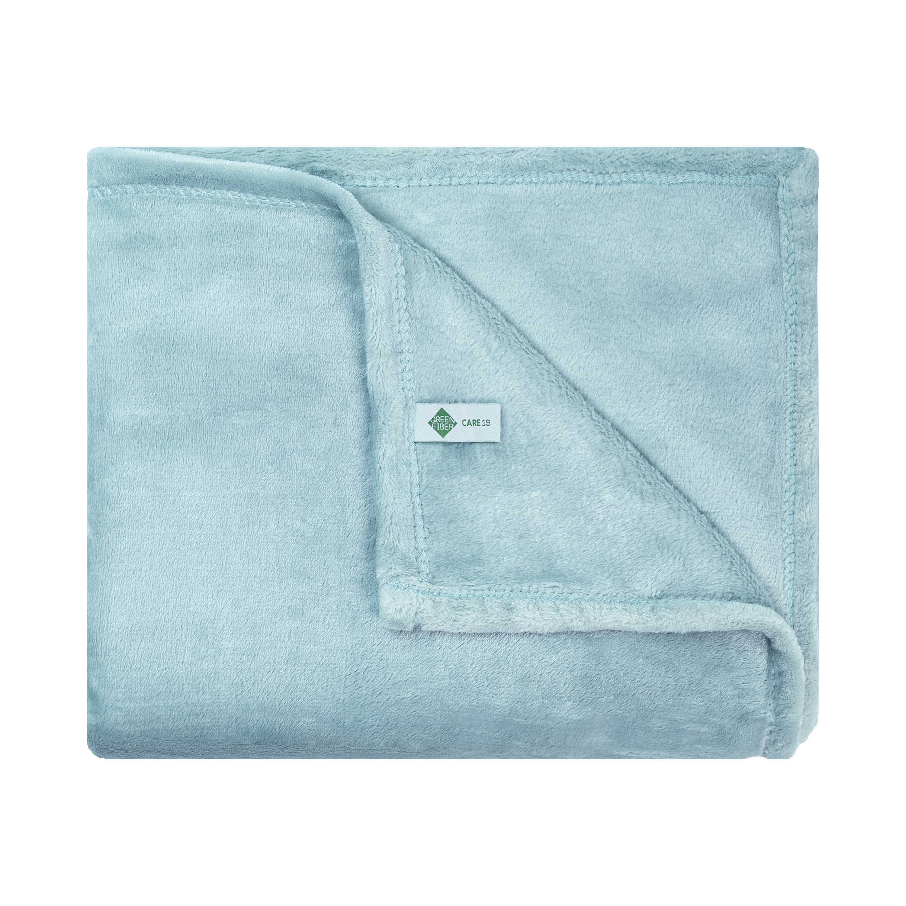 Plaid Green Fiber CARE 19, mint