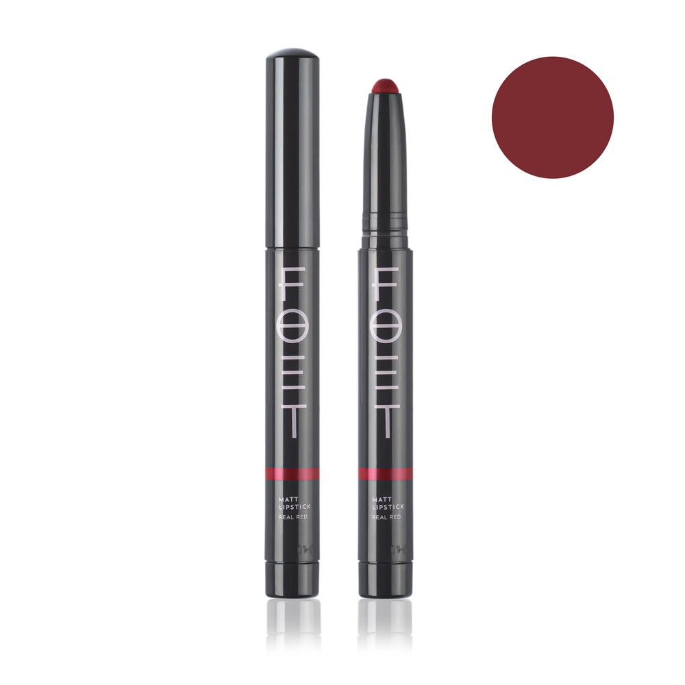 Foet Matt Lipstick "Real Red" 01, 1.4 g