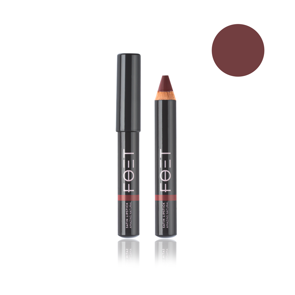 Сатиновая помада Foet Satin Lipstick «Изумительный натуральный», 2,4 г
