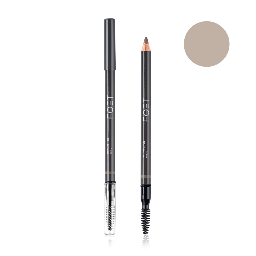 Карандаш для бровей Foet Browpencil «Бежевый»