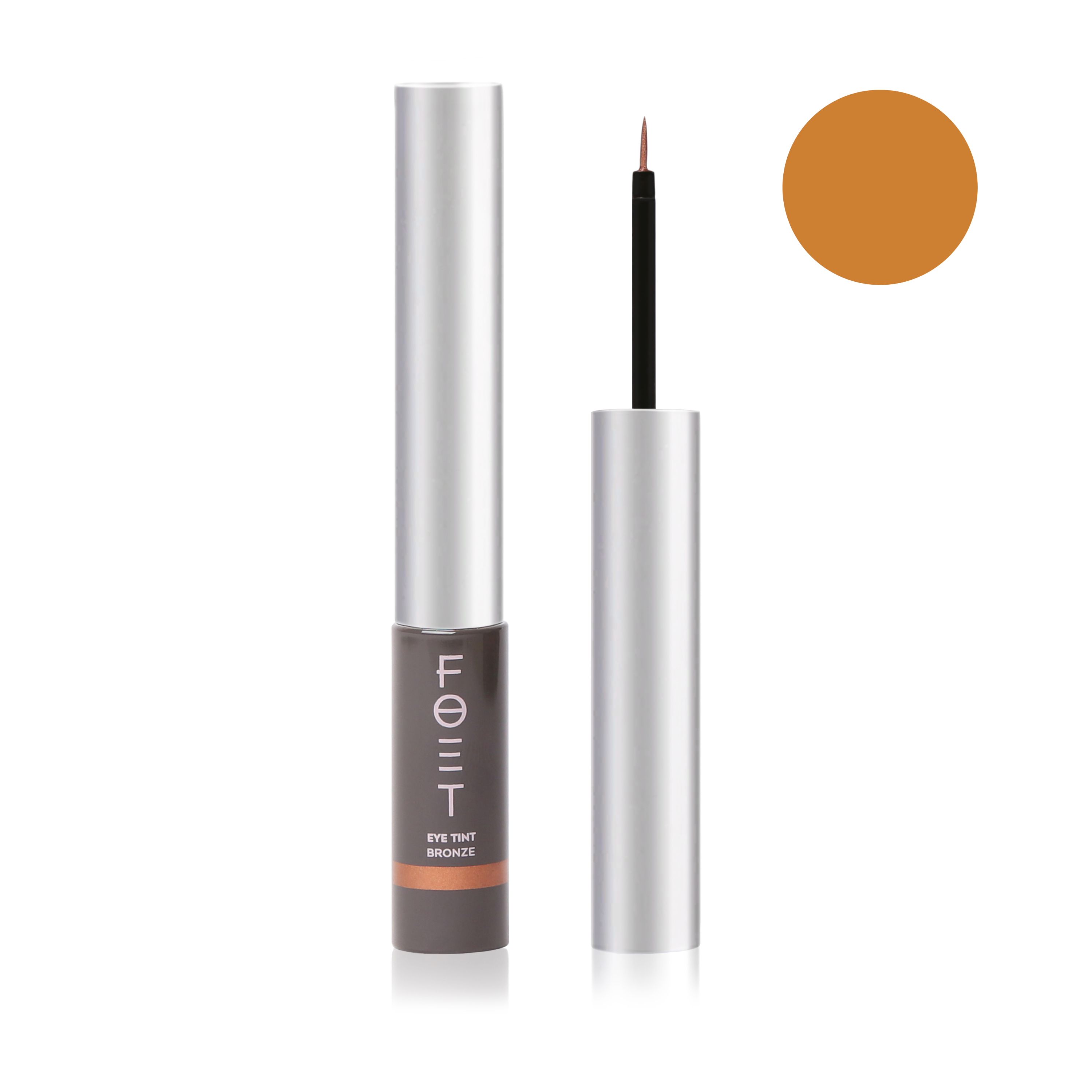 Подводка-тинт для глаз Foet Eye tint Bronze (Темно-розовое золото), 2 мл