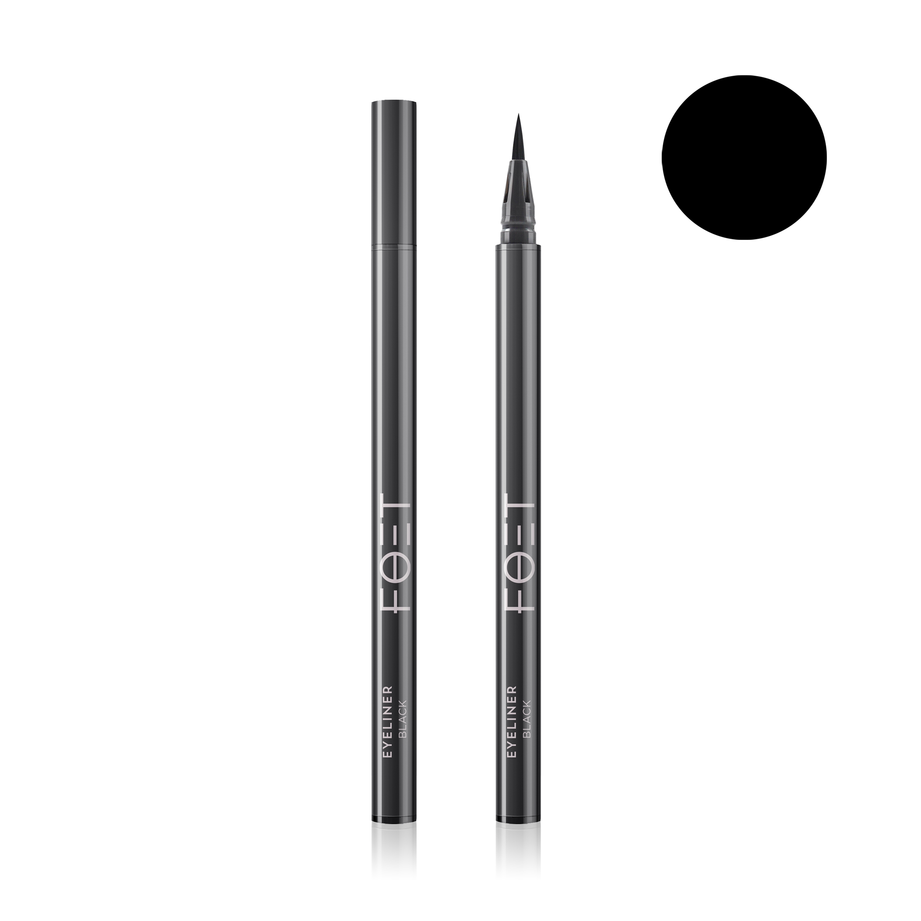 Подводка-лайнер для глаз Foet Eyeliner «Черный», 0,6 мл