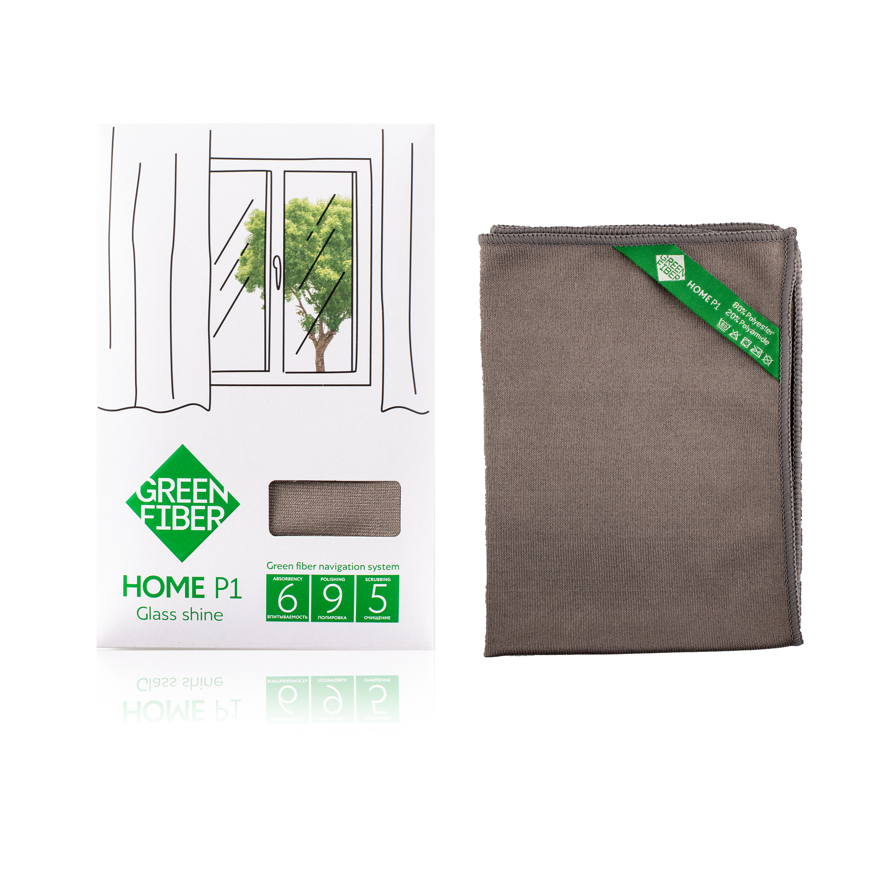 HOME P1 Файбер для стекла
