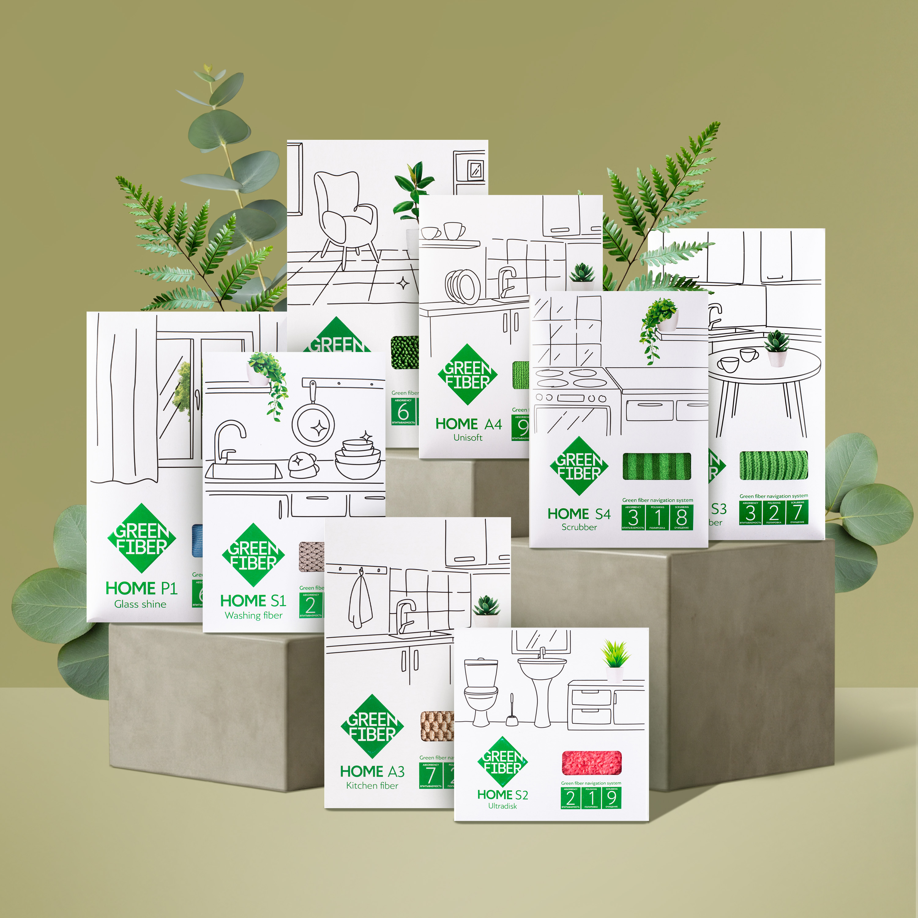 General cleaning set