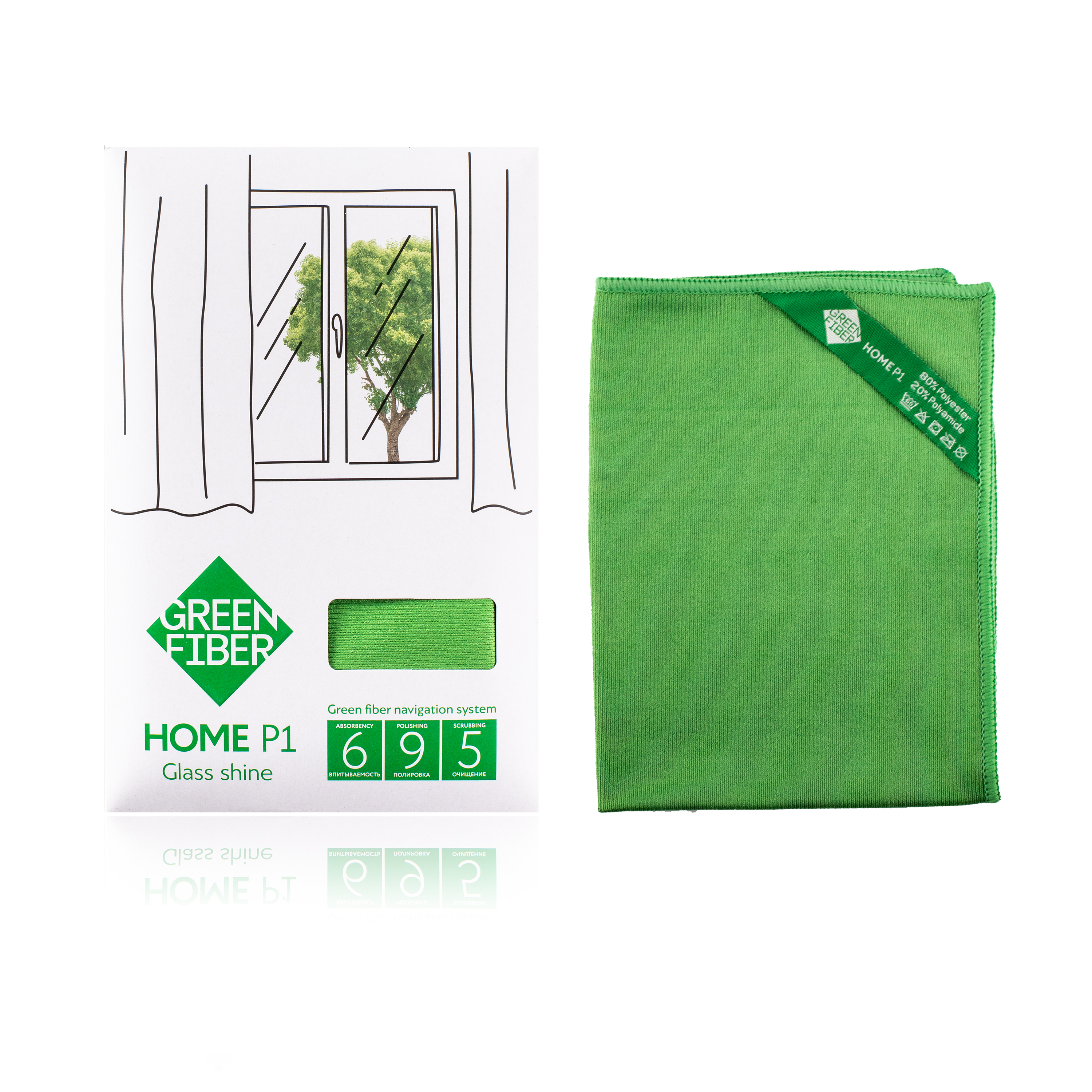 HOME P1 Файбер для стекла