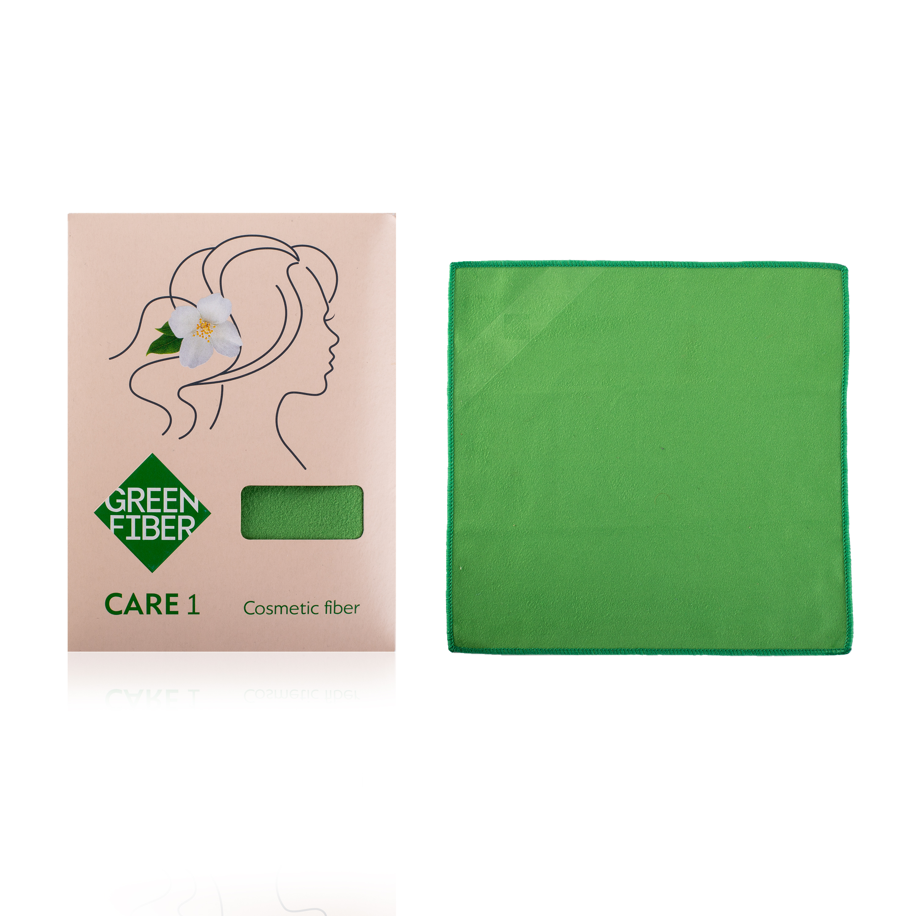 CARE 1 Cosmetic fiber, green