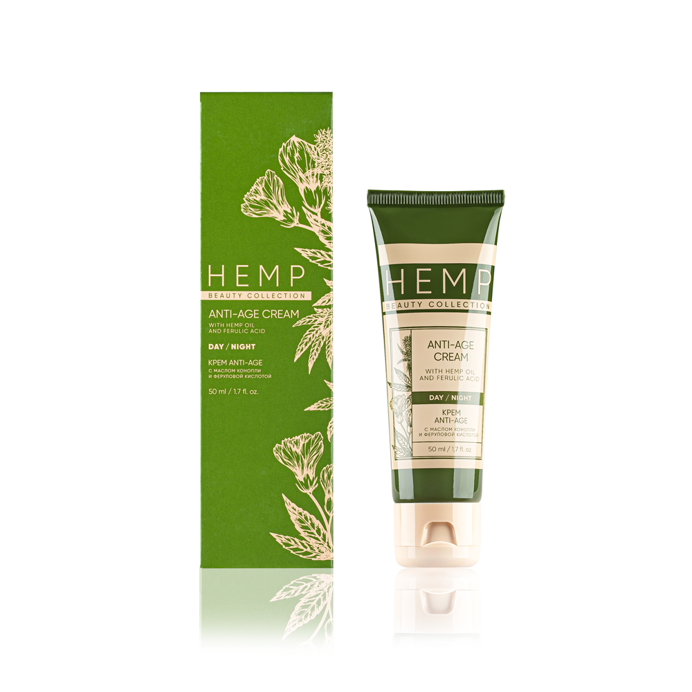 Anti-age krema za intenzivnu regeneraciju ćelija HEMP, 50 ml