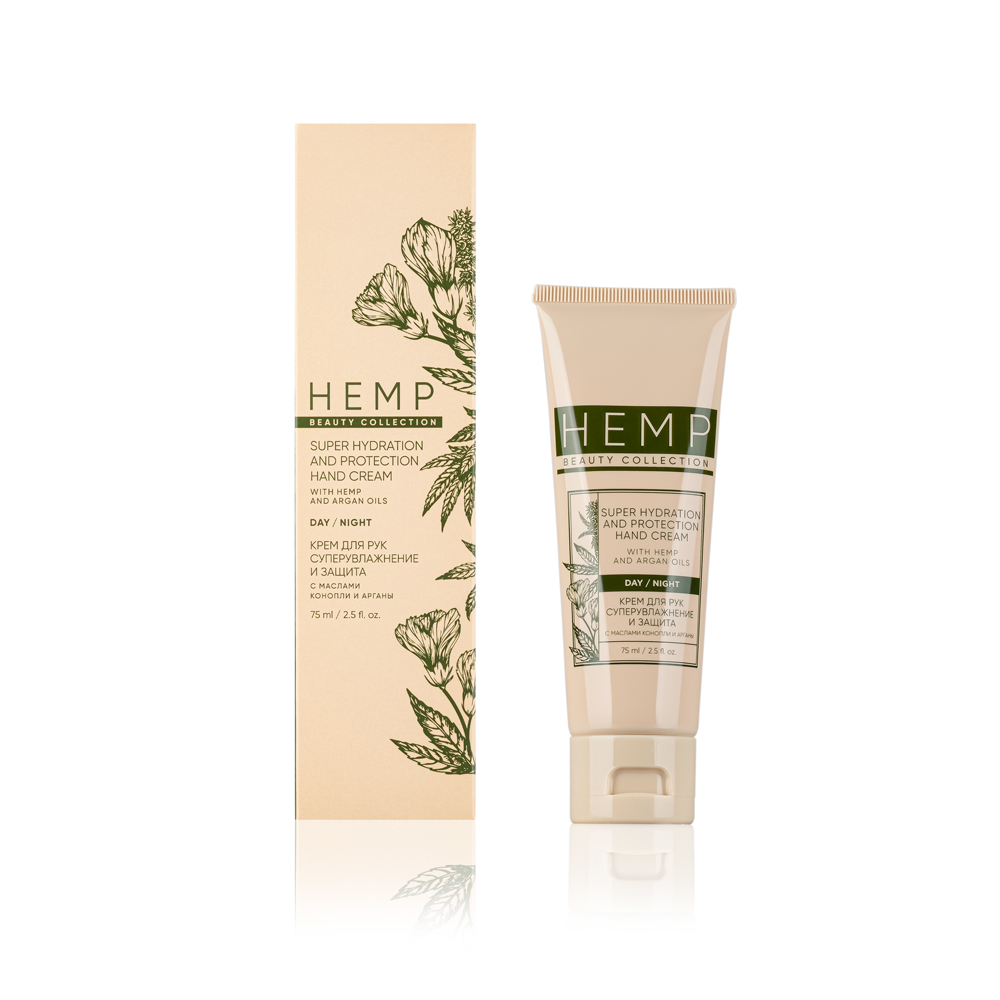 Hidratantna krema za ruke sa uljima konoplje i argana HEMP, 75 ml