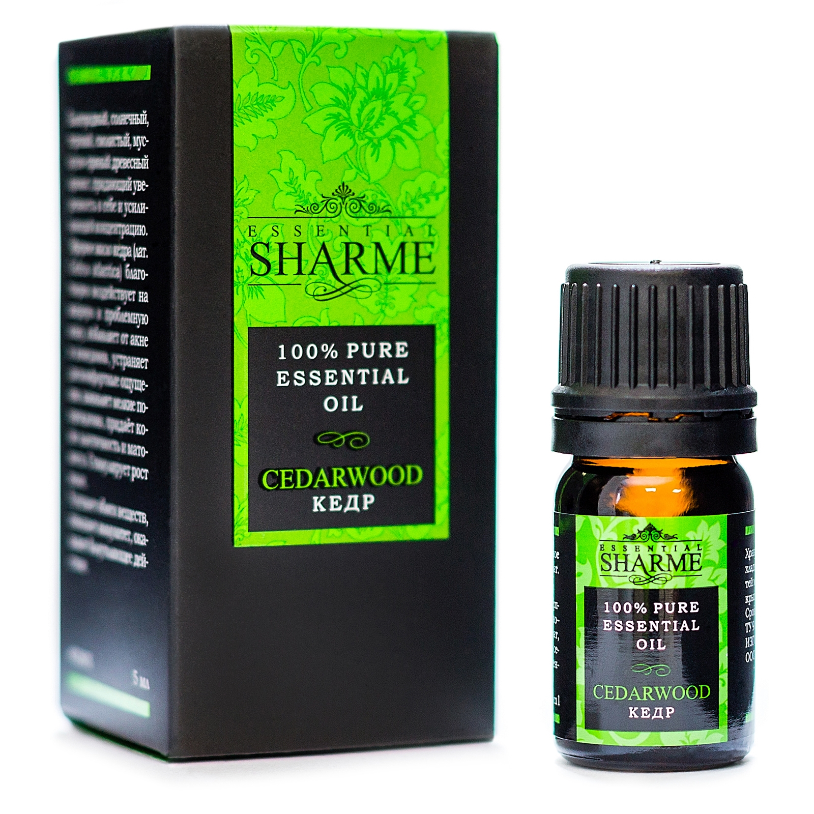 Натуральна ефірна олія Sharme Essential «Кедр», 5 мл