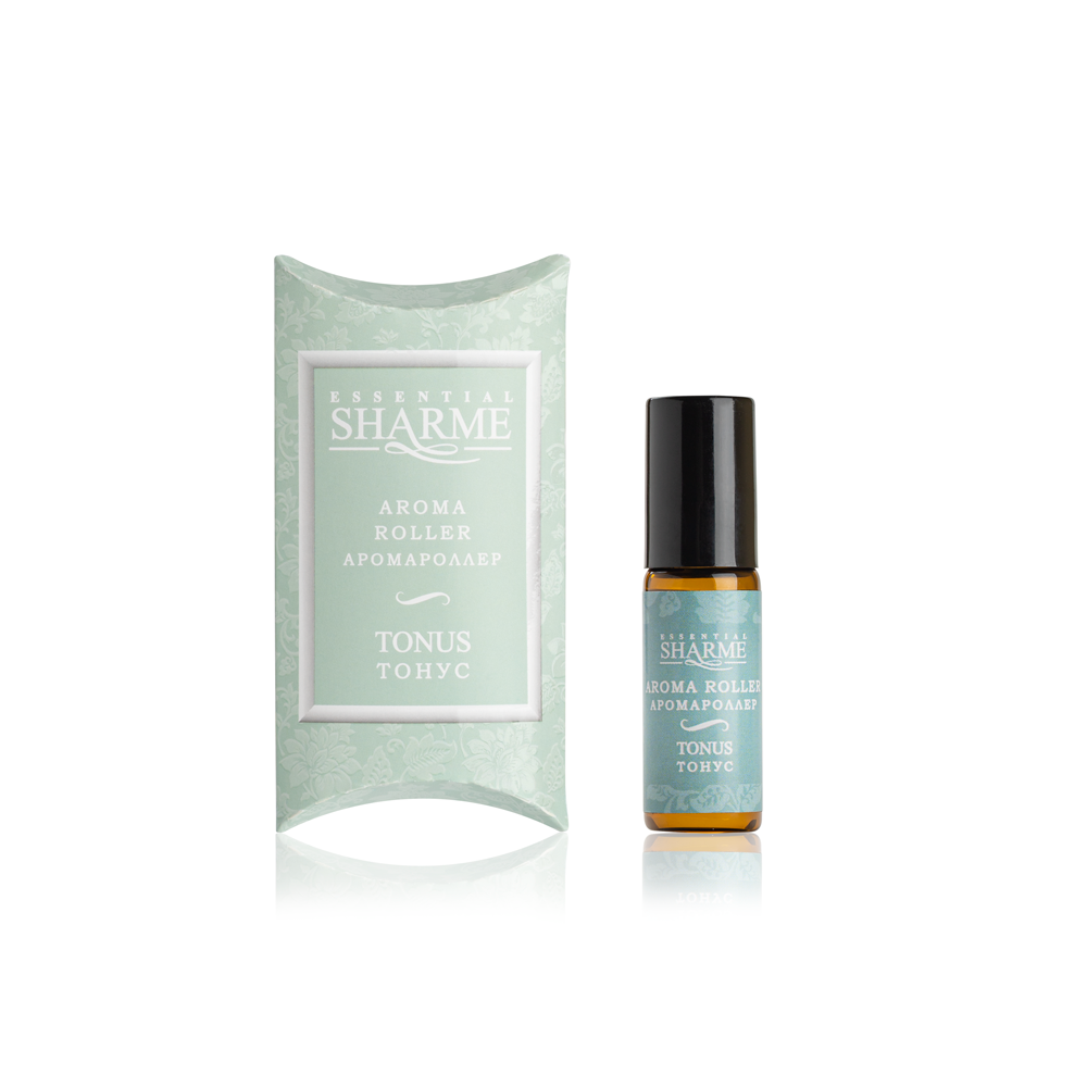 Kun bo‘yi quvvatda bo‘lish uchun Sharme Essential "Tonus" ixcham aromarolleri, 5 ml
