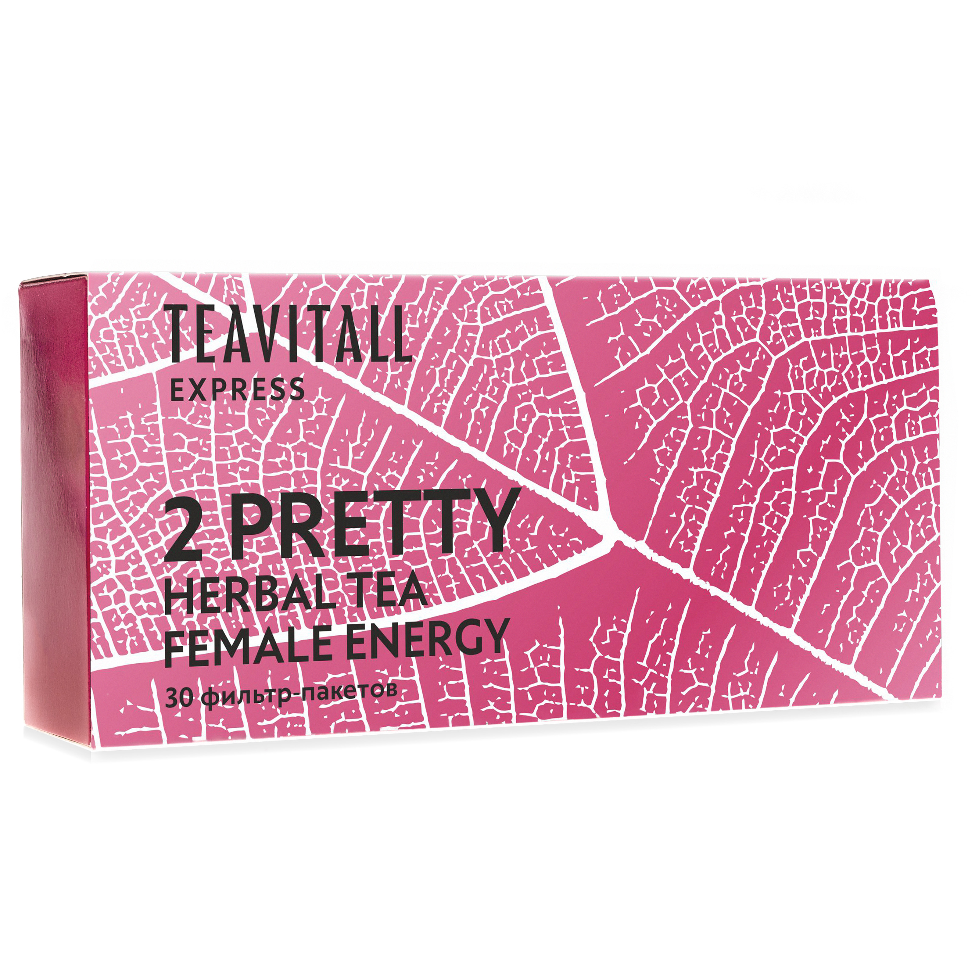 Чайный напиток для женского здоровья TeaVitall Express Pretty 2, 30 фильтр-пакетов