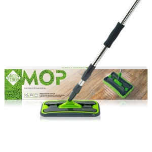 Green Fiber MOP Универсальная швабра с двумя насадками