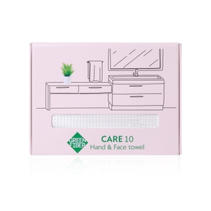 CARE 10 Вафельное полотенце для рук и лица