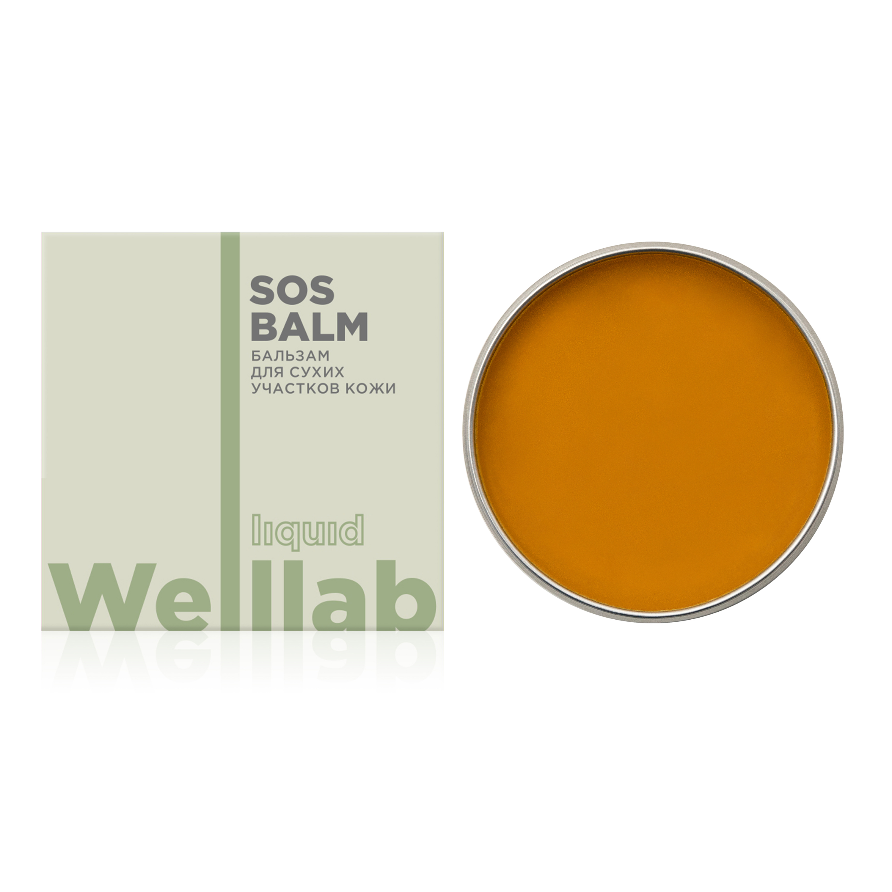 Бальзам для сухих участков кожи Welllab Liquid SOS BALM, 30 мл
